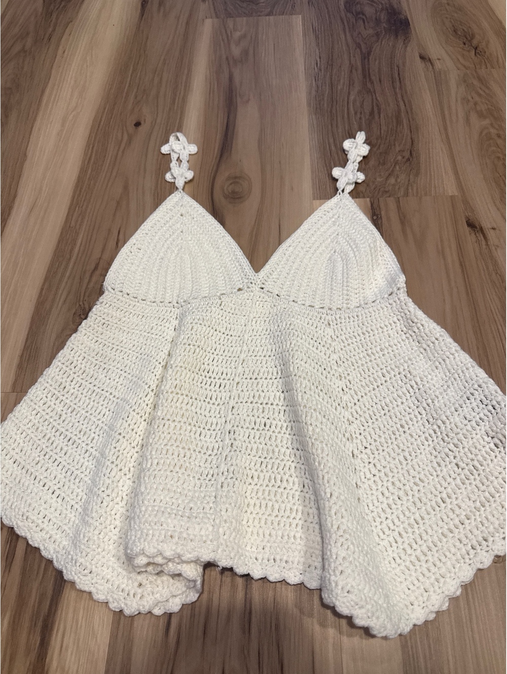 POL CROCHETED TANK TOP